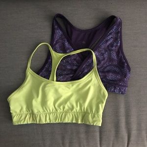 Small sports bras